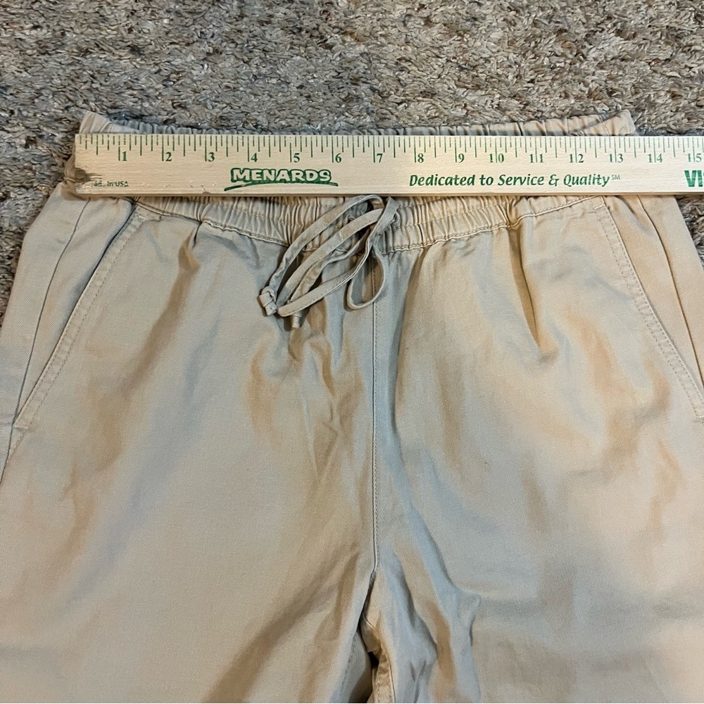 J. Crew Khaki Joggers Cotton and Tencel Size 2 NWT - Picture 9 of 10